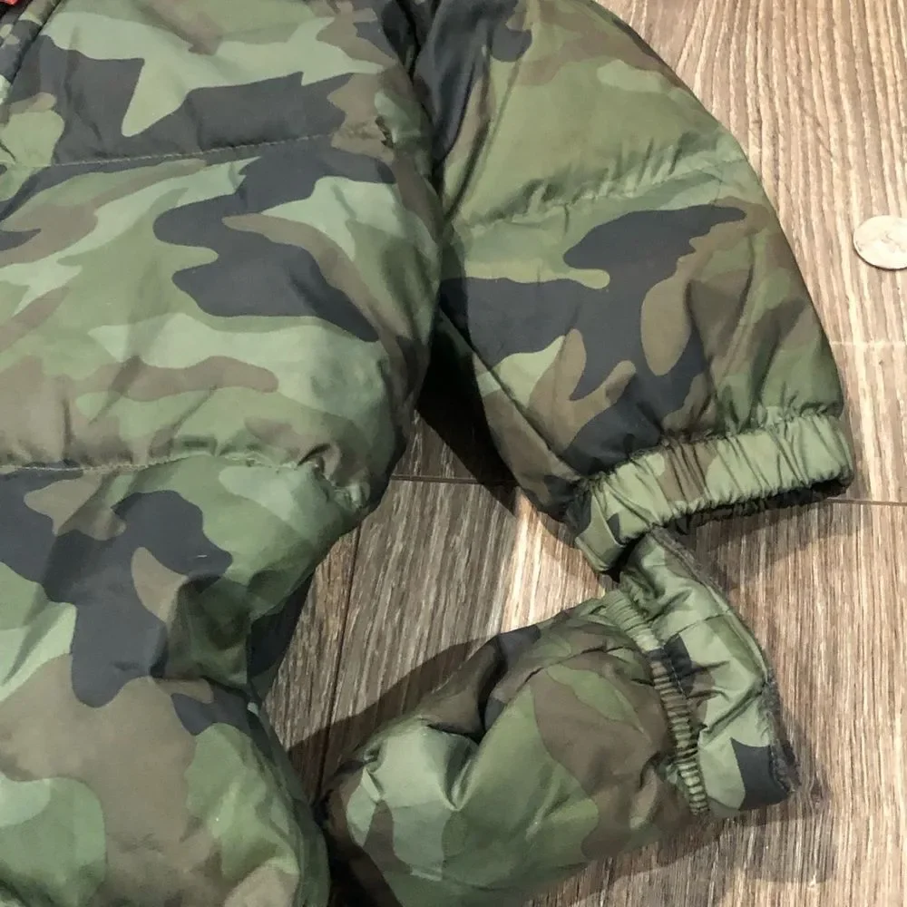 GAP Camouflage Baby Snowsuit Size 18-24 months